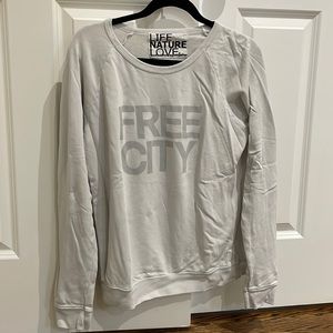 Free city grey sweatshirt